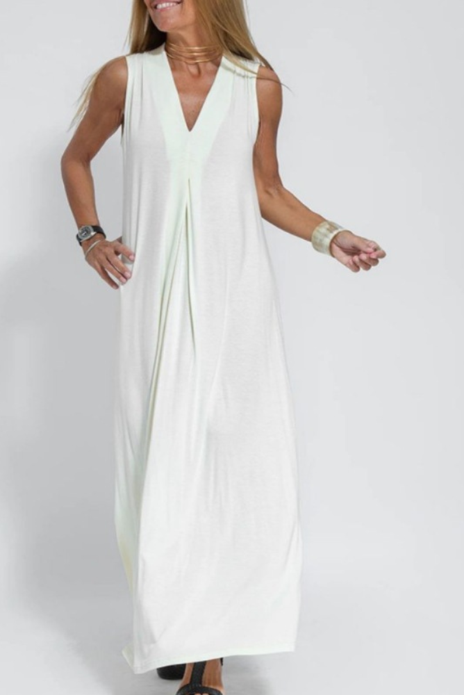 Camille™ | Robe Longue Élégante & Cardigan Inclus